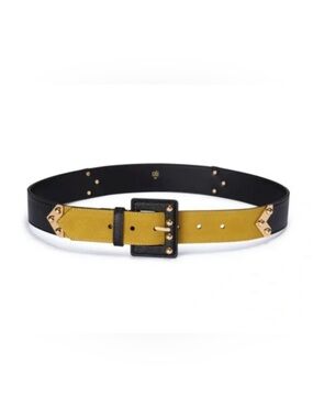 Cabi Ornamented Belt #4593 Black Gold M